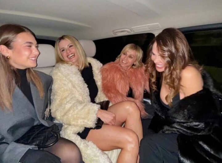 Ilary Blasi e Chanel Totti, vacanza pre-natalizia sulla neve con Michelle Hunziker