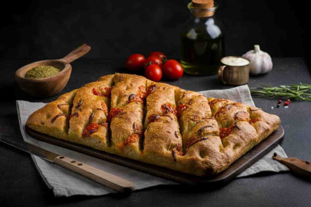 ricetta della focaccia trapunta